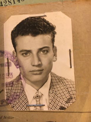 August 1955 . Arrived in England aged 18 - I’m