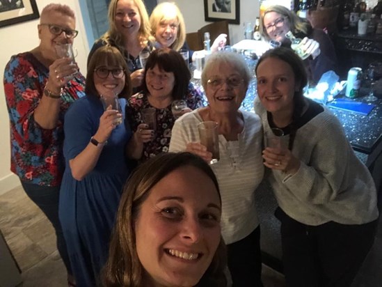 Denise with the Aldgate ladies St. Asaph September 2022