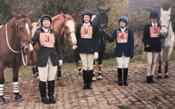GREAT MEMORIES of Denise with the horses, a riding one day event 