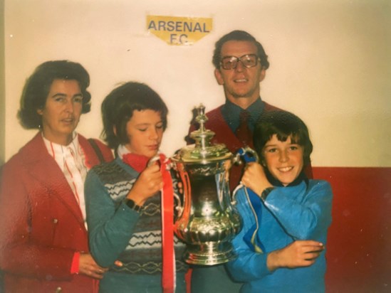 Another cup for Arsenal, and a fiver for the shop manager.