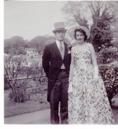 Ian and Ruth on Floral Day