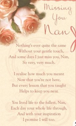 Happy 1st heavenly mother's day Nan 