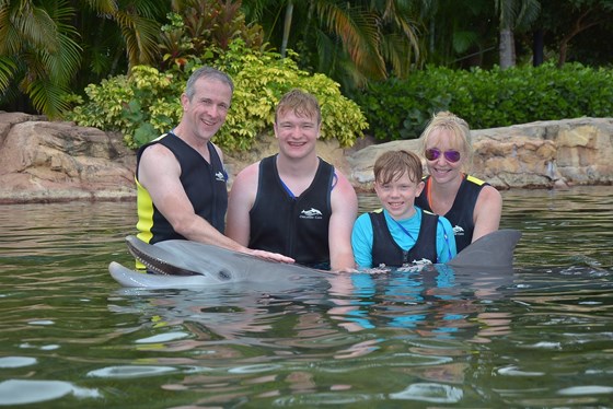 Discovery Cove, Florida 2019.