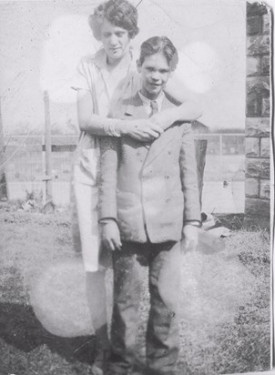 Alexander and Sarah (Sister) Circa 1926