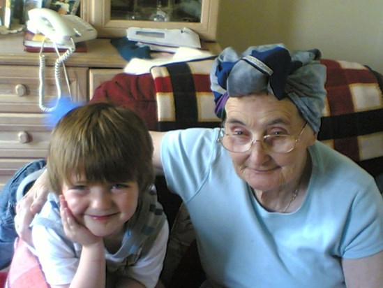 my gorgouse gran and wee rossi