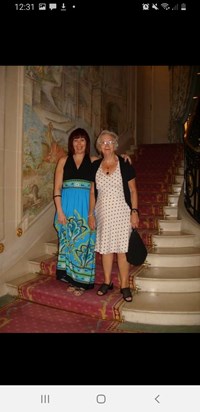 Me and Mum at the  Ritz 