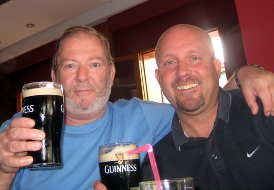 Having a Guinness in Madeira 2008