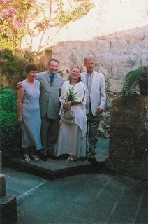 Thank you for both being there for our special day on Gozo, Malta. 