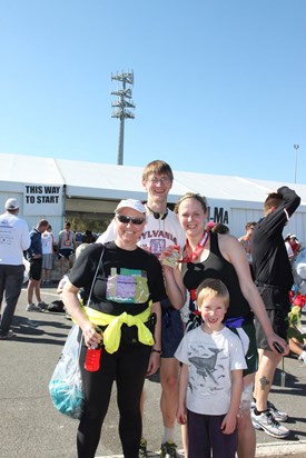 Kerppola Family at Disney Marathon - January 2011