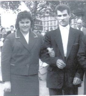 Mum with Dad 1960