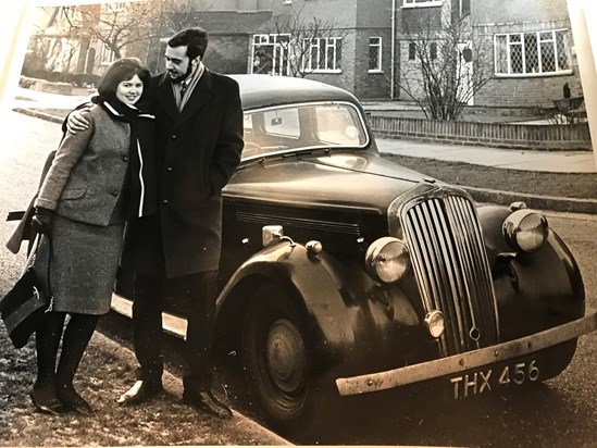 Peter and Sue circa 1964