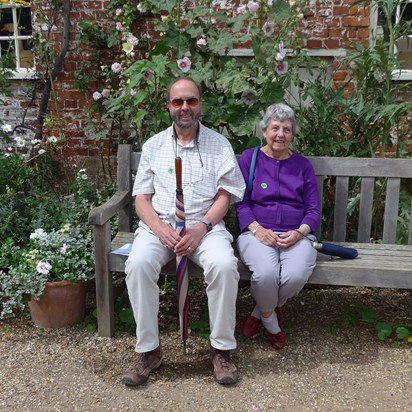 Peter with Sister Maureen