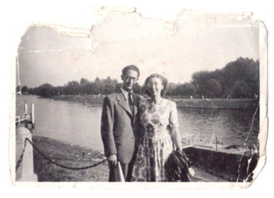 Len & Gwyneth late 1940's