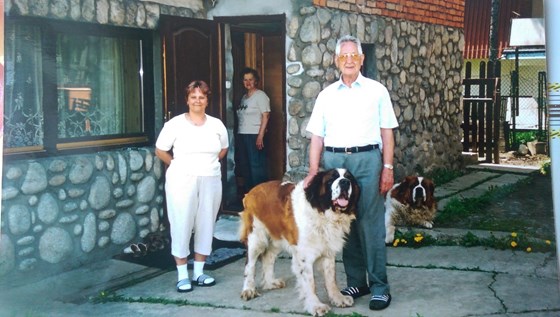 Zakopane in Poland. Lend and Barbara and Stefa.