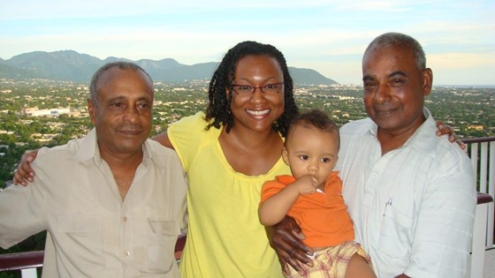 SAM, WILL,TASHA & NOAH AT QUEENHILL JAMAICA
