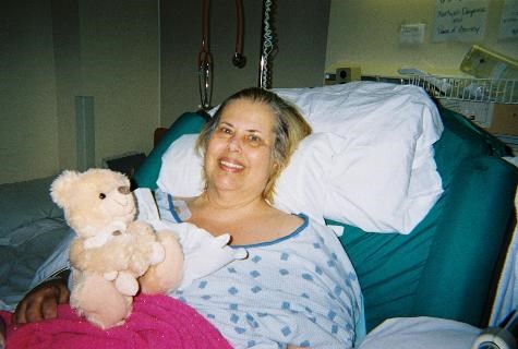 Mom and her teddy
