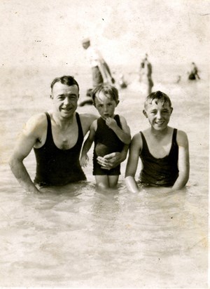 1938 Dad, Alec and brother John