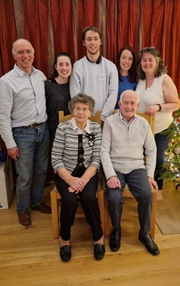 Jeremiah with daughter & grandkids