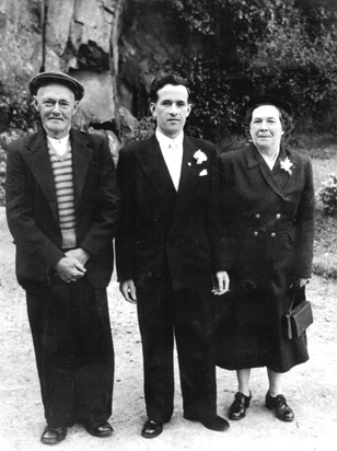 Dad with Parents