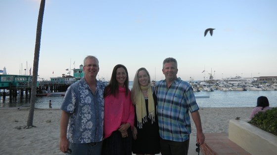 Rich, Mary, Theresa and Joe on Catalina