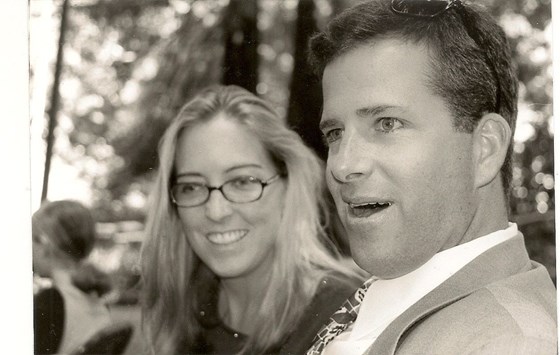 Joe and Teresa at Mike and Deirdre Lozica's wedding Stern Grove May 1999