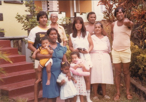 Family in Trinidad 1983