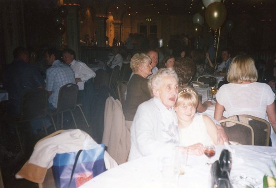 Me and Grandma at Aunty Joanne's Wedding