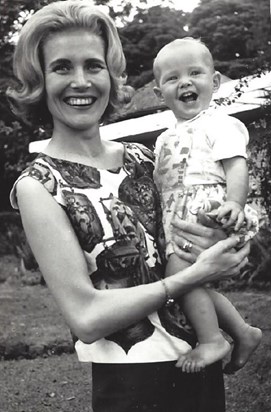 Nancy with her youngest son, Robert