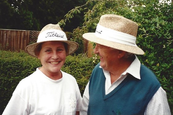 Nancy and Michael at Burnham Beeches Golf Club