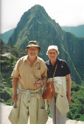 Nancy and Michael at Machu Picchu