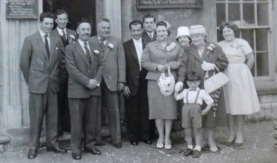 Mammy & Daddy's wedding 11 06 1960