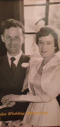 Mum and Dad's wedding day
