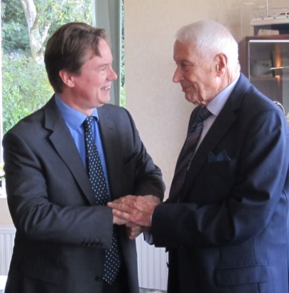 Jonathan Lord MP and ALC on his 90th Birthday