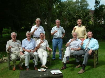 At ease with Crowthorne Croquet friends