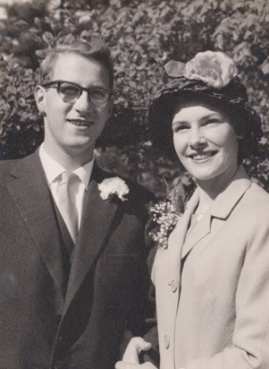 Lanti and George on their Wedding Day