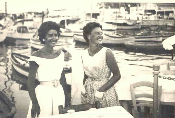 Athens 1955? with Zoe