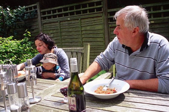 Becca, Lucas and Glyn, 2009