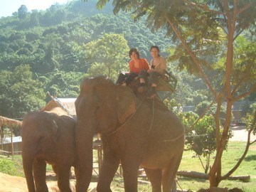 Bex and Sam in Thailand