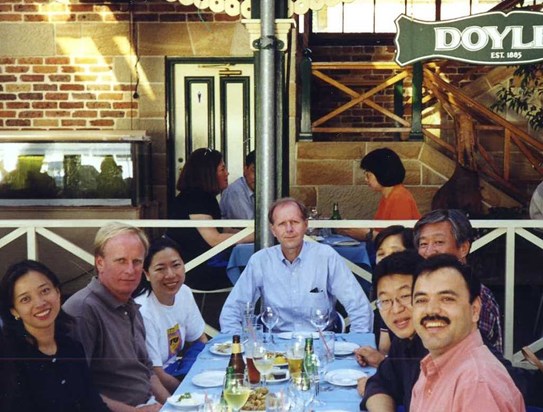1999 @ Doyle, Sydney, Australia. RIP - my dear colleague, mentor and a great human being!