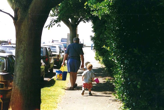 Michael with Grandsons Pat and Ollie