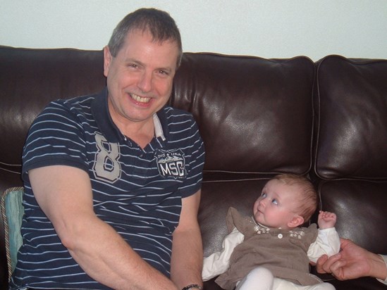 Mark with Freya , who was looking at him at time to say think you think it funny i dont!