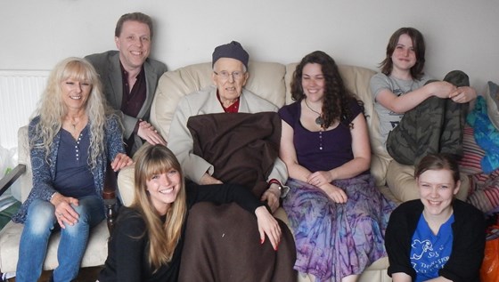 Family group, UK May 2014