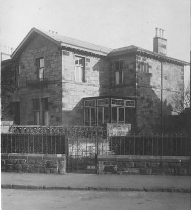 10 Glenbank Terrace, Lenzie (Colin's birthplace, as it then looked)