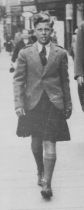 A Scots lad in Greenock, 1942