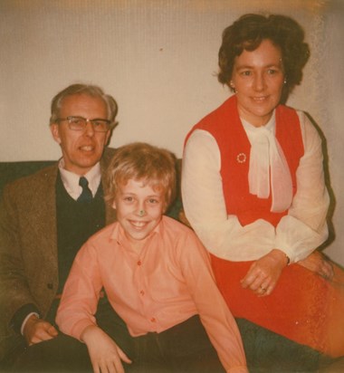Colin, Pam and Brian - 1976