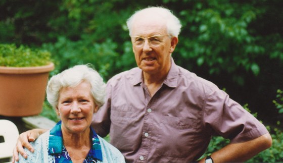 With Pam in Canada, 1995