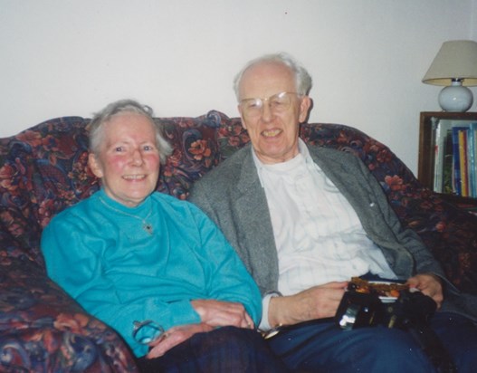 With Pam, Xmas 1998
