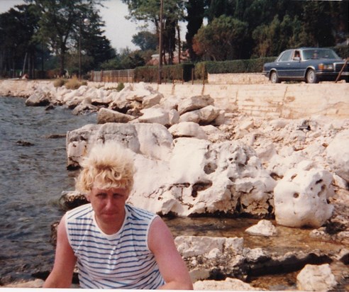 Dad on his only holiday abroad (he was not a good traveler) - Yugoslavia 1987