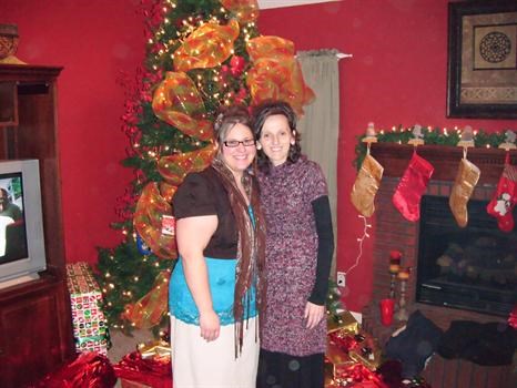 Shannon and Tonya Christmas 2009