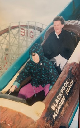 Blackpool Pleasure Beach , circa 1992